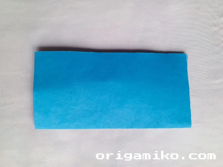 Origami speed boat step 2 a