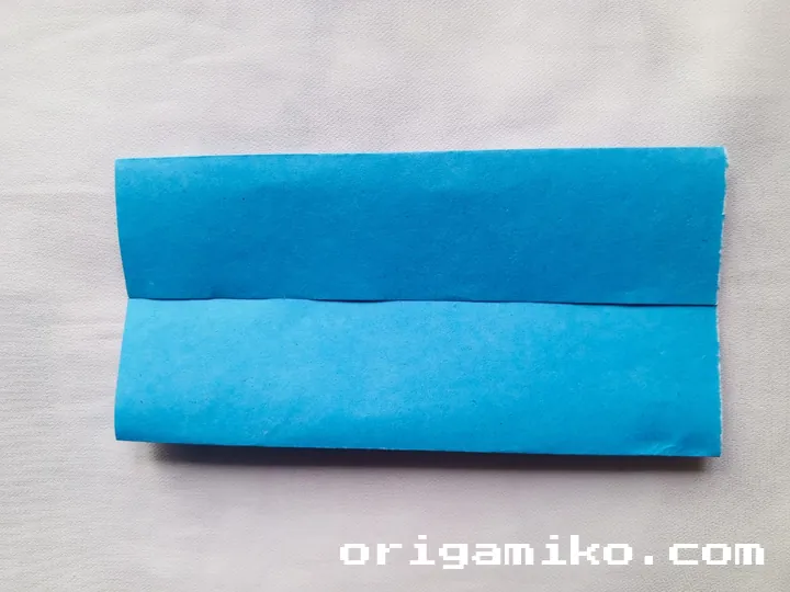 Origami speed boat step 2 b