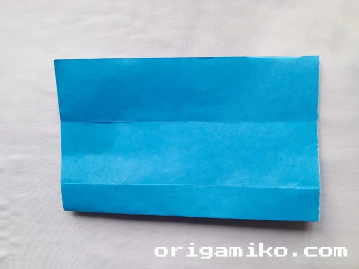 Origami speed boat step 3 c