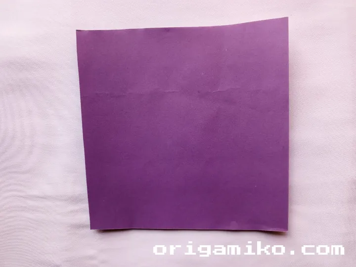 Origami suitcase step 1 b