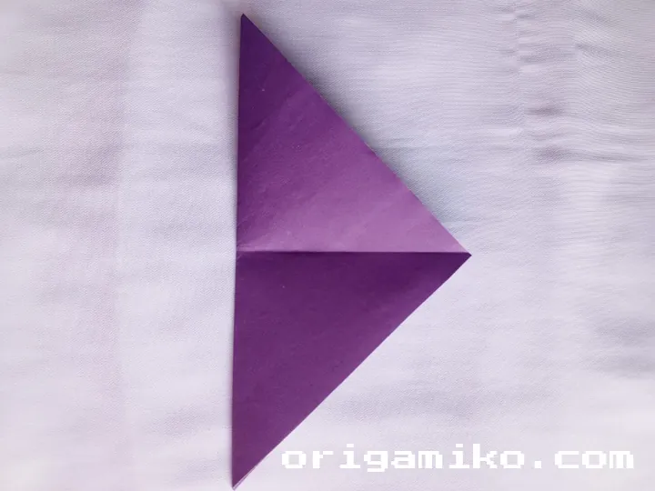 Origami suitcase step 2 h