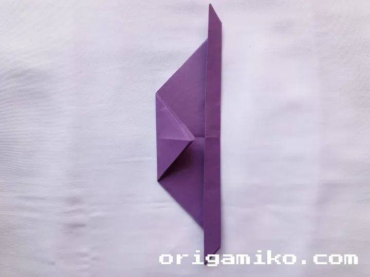 Origami suitcase step 2 j