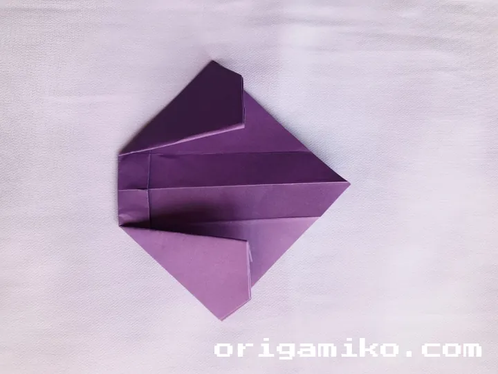 Origami suitcase step 4 b