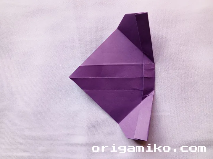 Origami suitcase step 4 d