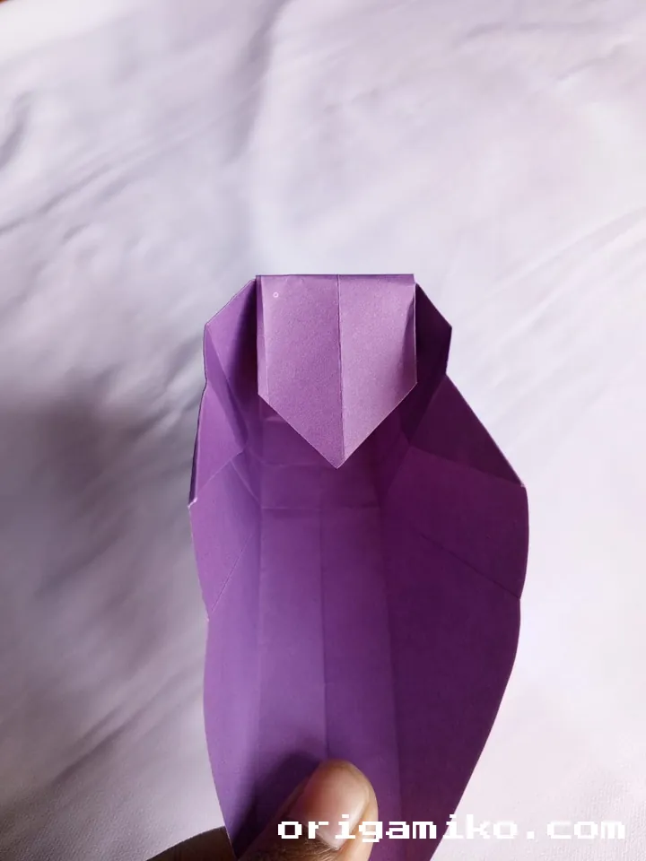 Origami suitcase step 4 j