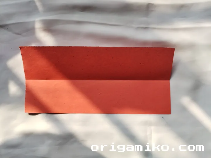 Origami sword step 2 b