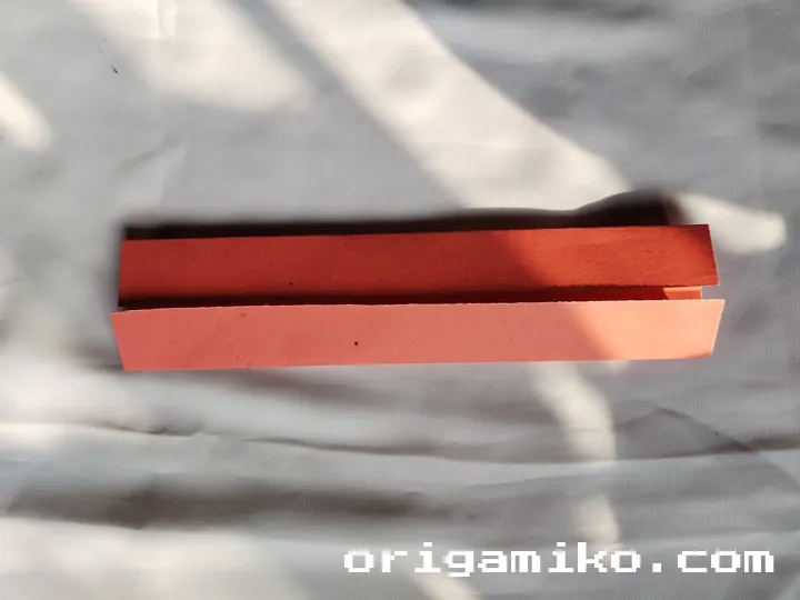 Origami sword step 2 d
