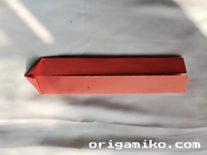 Origami sword step 3 a