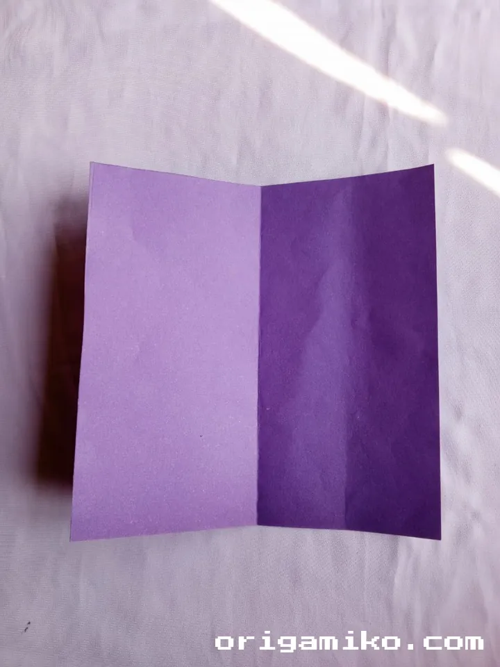 Origami tea cup step 2 b