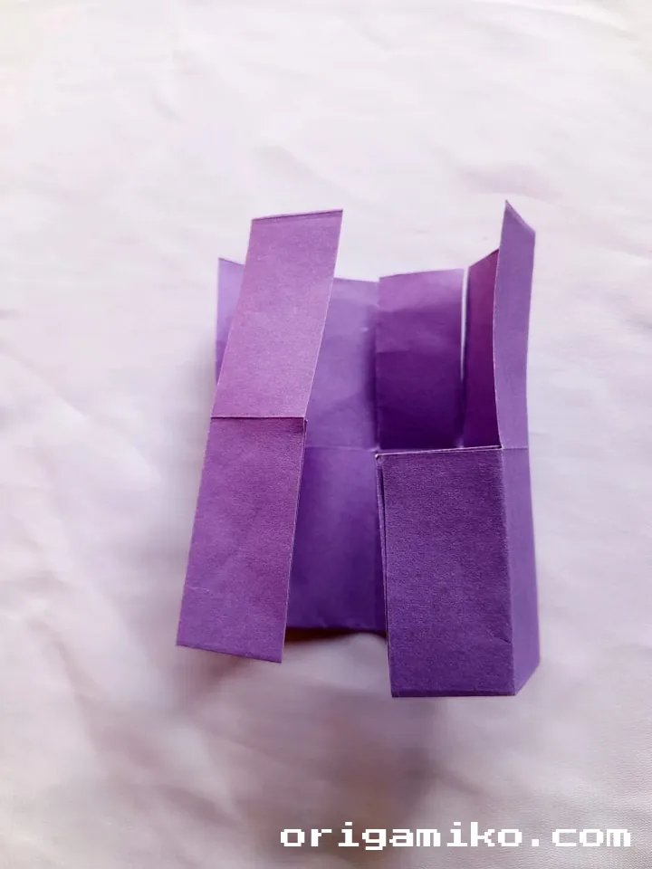 Origami tea cup step 6 a