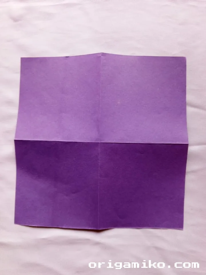Origami tea pot step 2 d