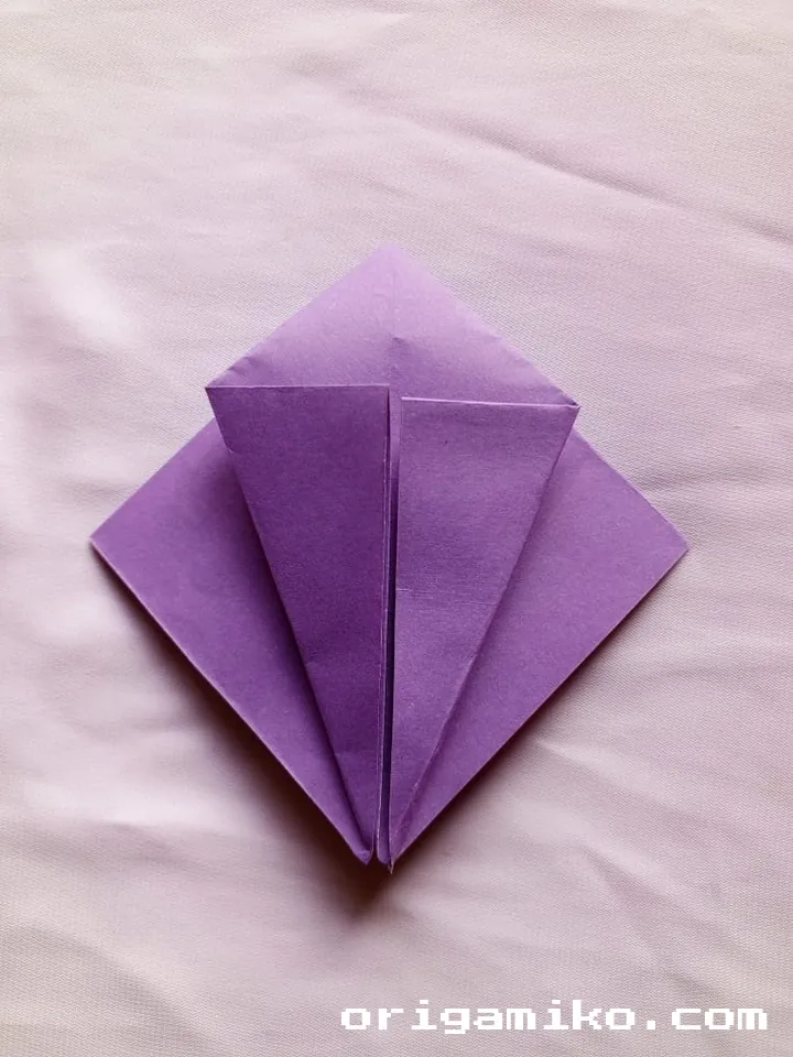 Origami tea pot step 3 f