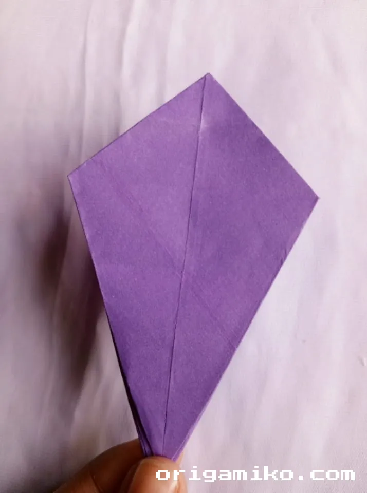 Origami tea pot step 4 e