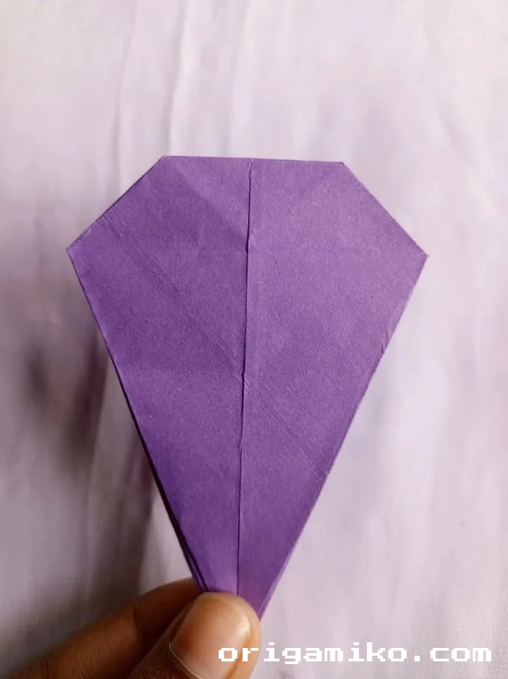 Origami tea pot step 5 d