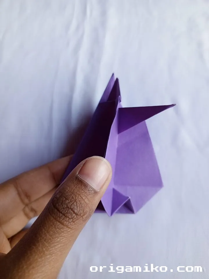 Origami tea pot step 6 a