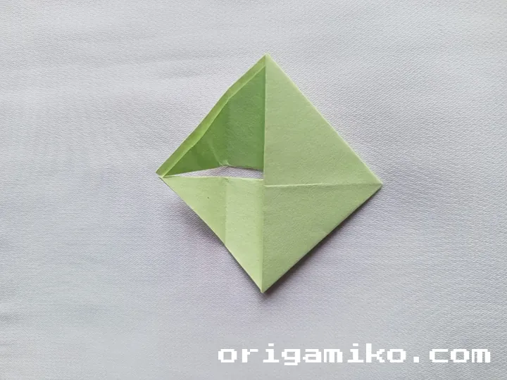 Sticky note heart step 3 f