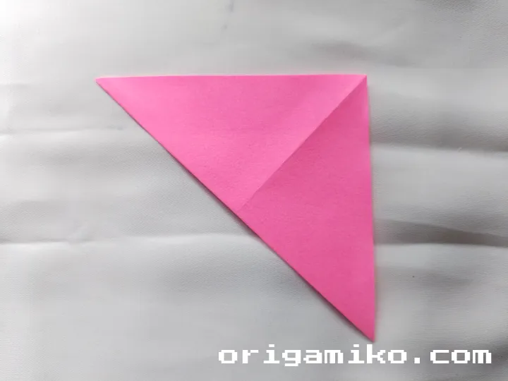 Sticky note rose step 2 b