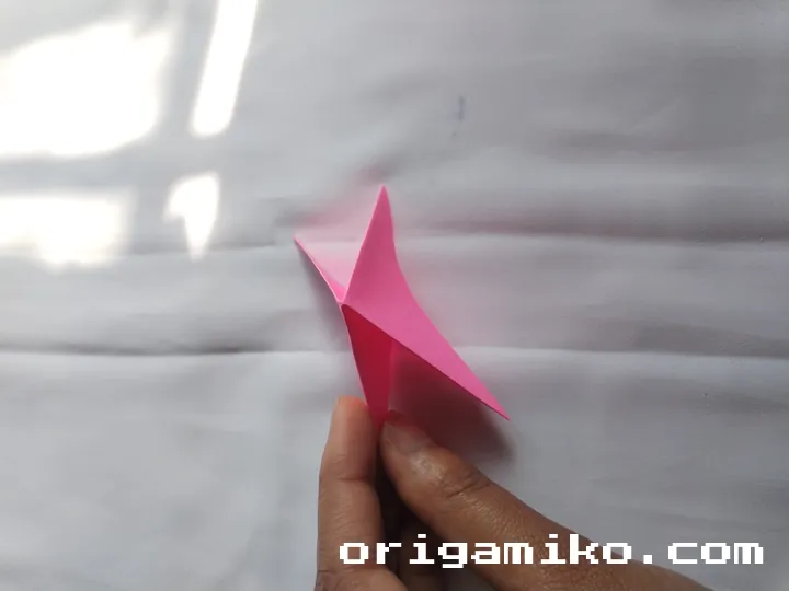 Sticky note rose step 3 a