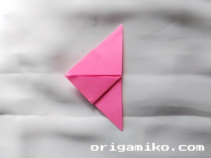 Sticky note rose step 3 c