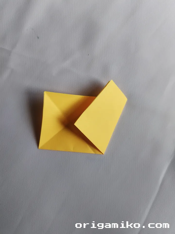 Sticky note star step 3 a