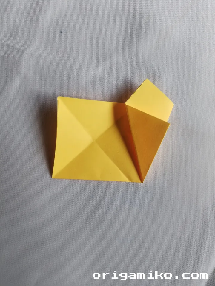 Sticky note star step 3 c