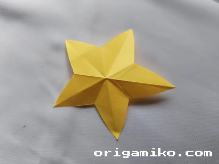Sticky note star step 4 c