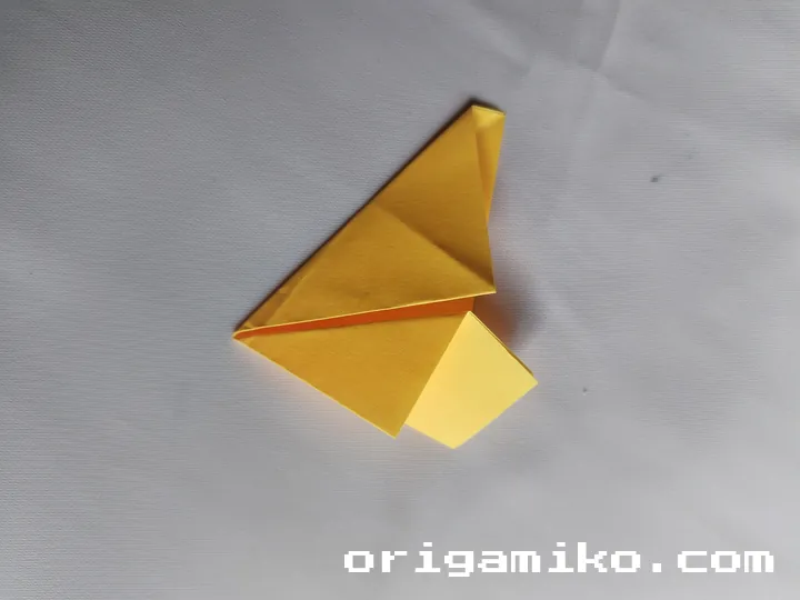Sticky note star step 4 d