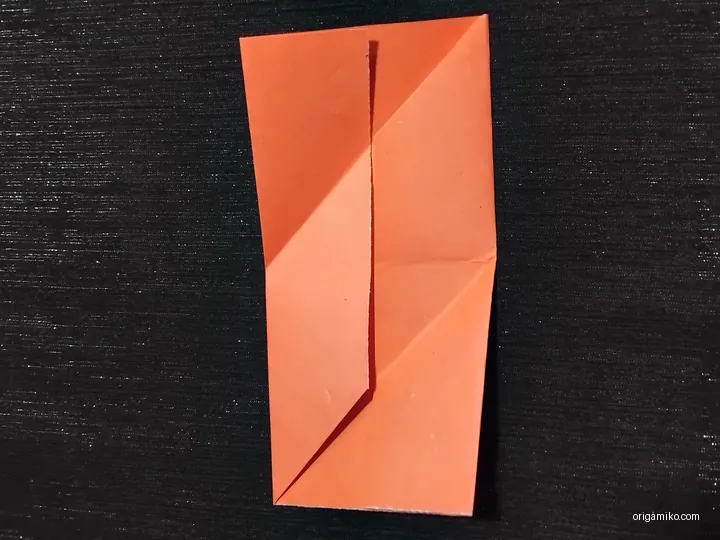 Origami 3D cube step 3 b
