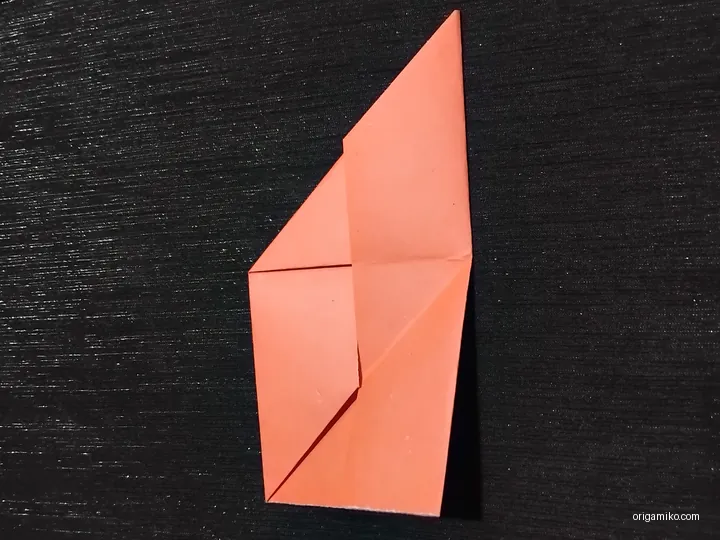 Origami 3D cube step 3 c