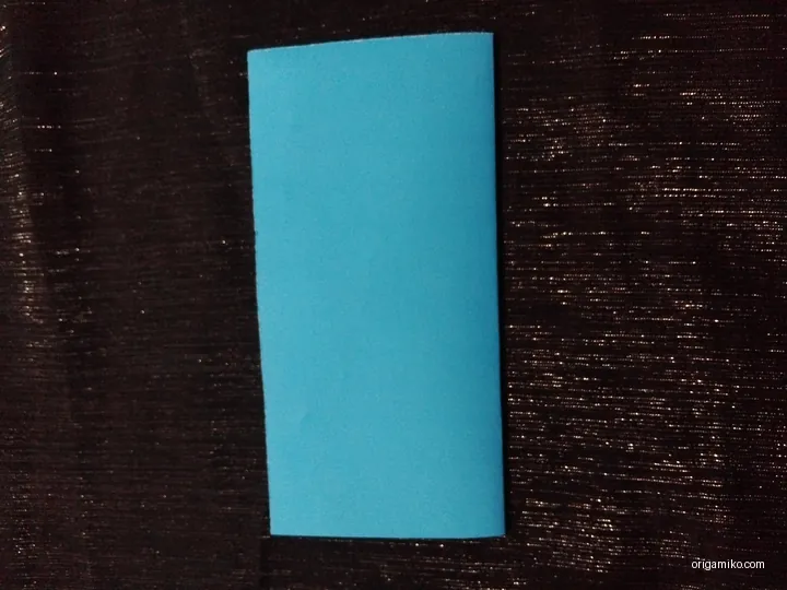 Origami bell step 2 a