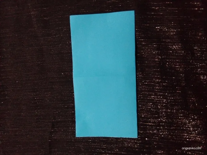 Origami bell step 2 b