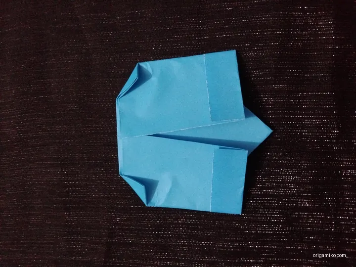 Origami bell step 4 b