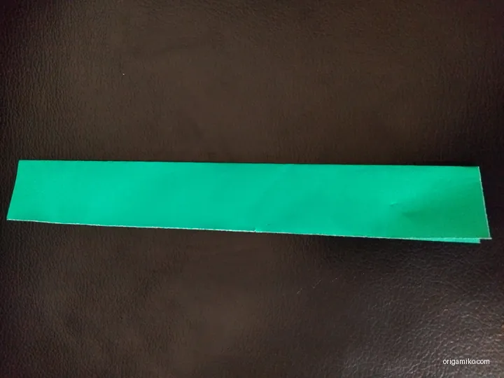 Origami boomerang step 2 a