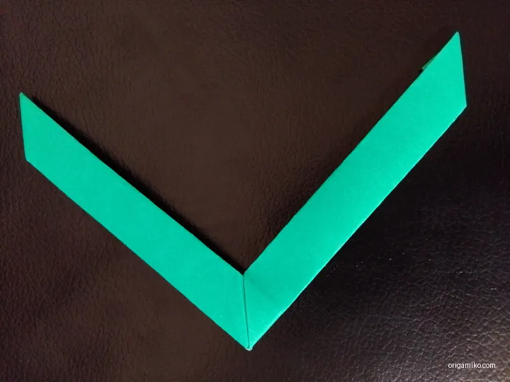 Origami boomerang step 6 a