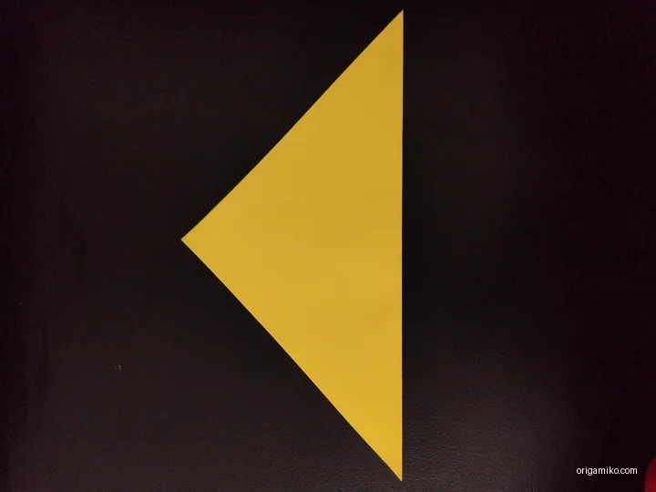 Origami dreidel step 2 a