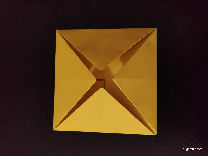 Origami dreidel step 3 a