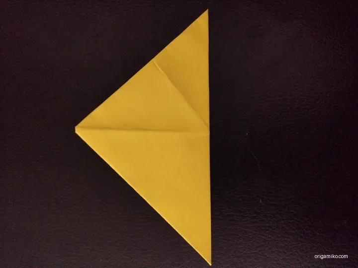 Origami dreidel step 3 e