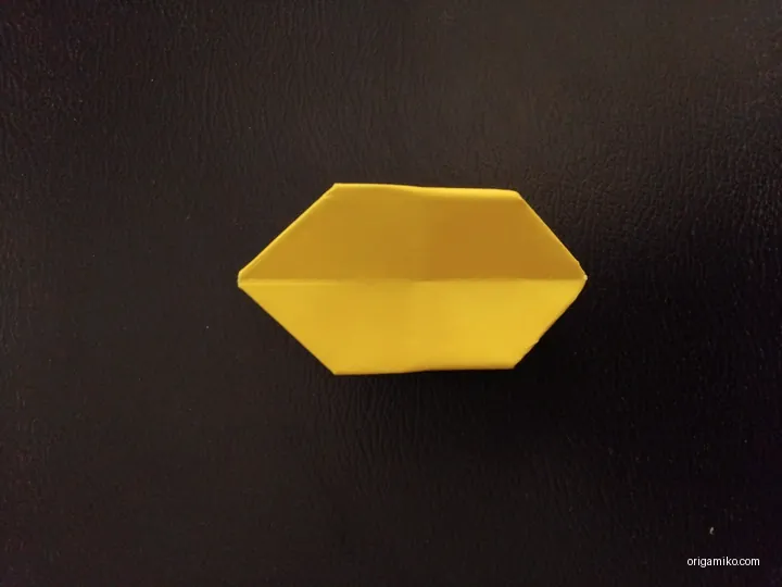Origami dreidel step 5 a