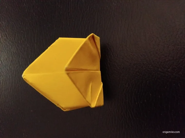 Origami dreidel step 5 b