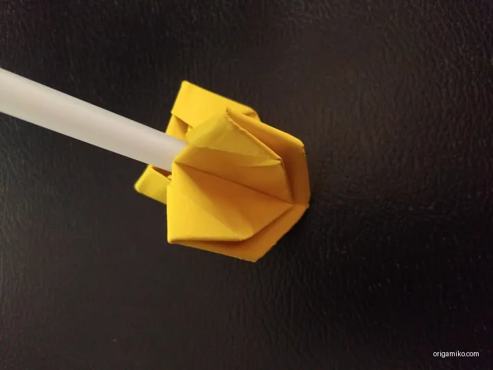 Origami dreidel step 6 b