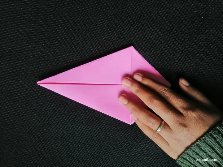 Origami harebell step 2 (d)