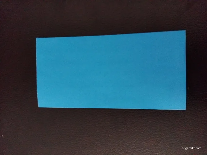 Origami leaf wreath step 2 a