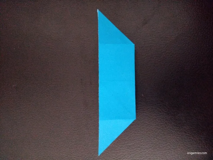 Origami leaf wreath step 3 a