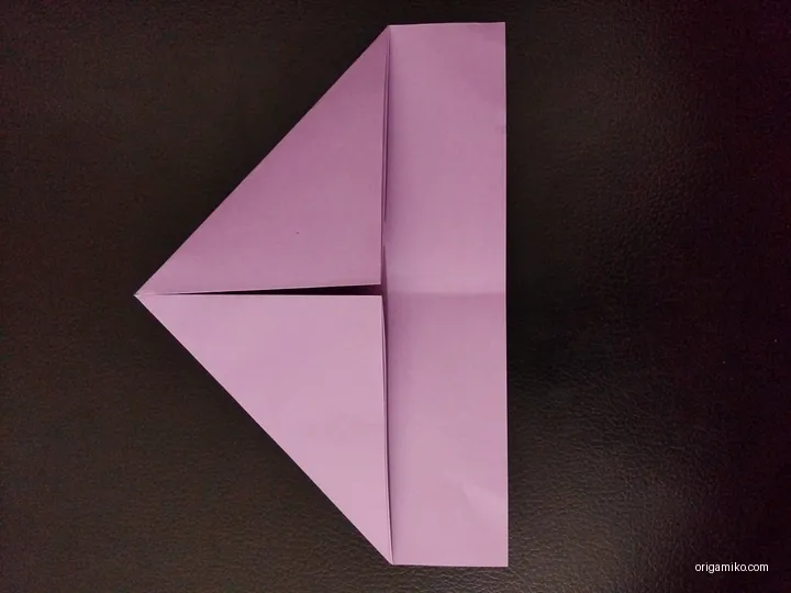 Origami pirat hat step 3