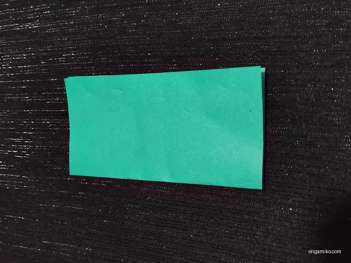 origami four leaf with clover step 2 a