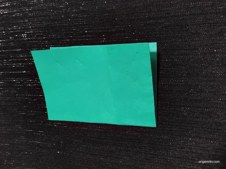 origami four leaf with clover step 2 c