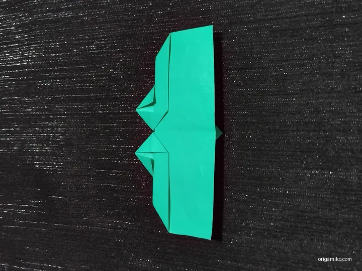 origami four leaf with clover step 4 b