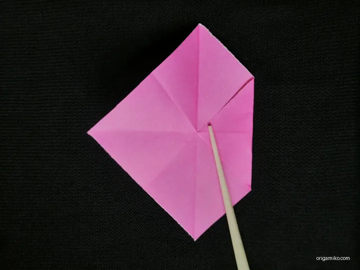 origami lotus step 2(a)