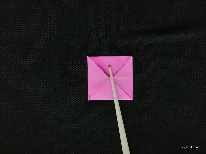 origami lotus step 2 (d)