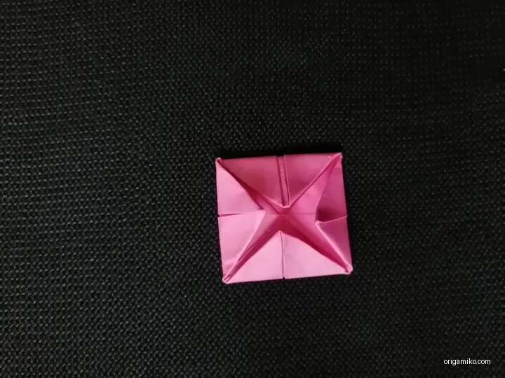 origami lotus step 2 (f)